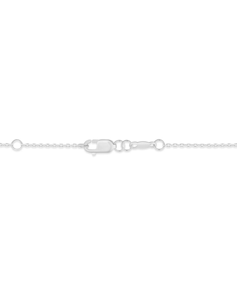 Lab-Grown Diamond 3-Stone Pendant Necklace (2 ct. t.w.) in 14k White Gold