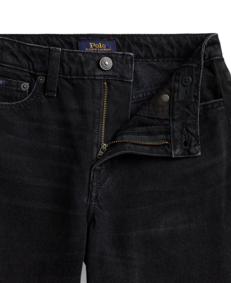 Girls' 7-16 Relaxed Curved-Tapered Denim Jeans