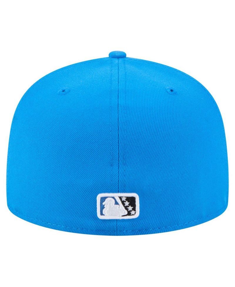 Men's Blue Akron RubberDucks Authentic Collection 59FIFTY Fitted Hat