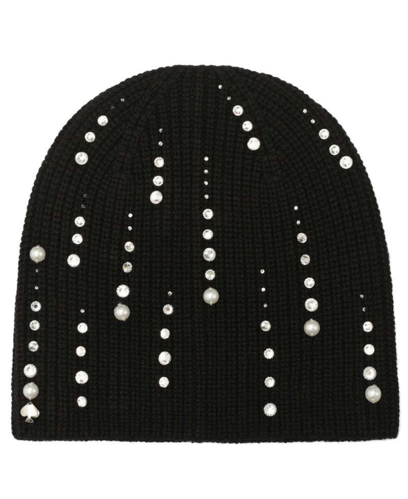 Women's Drip Embellished Knit Beanie