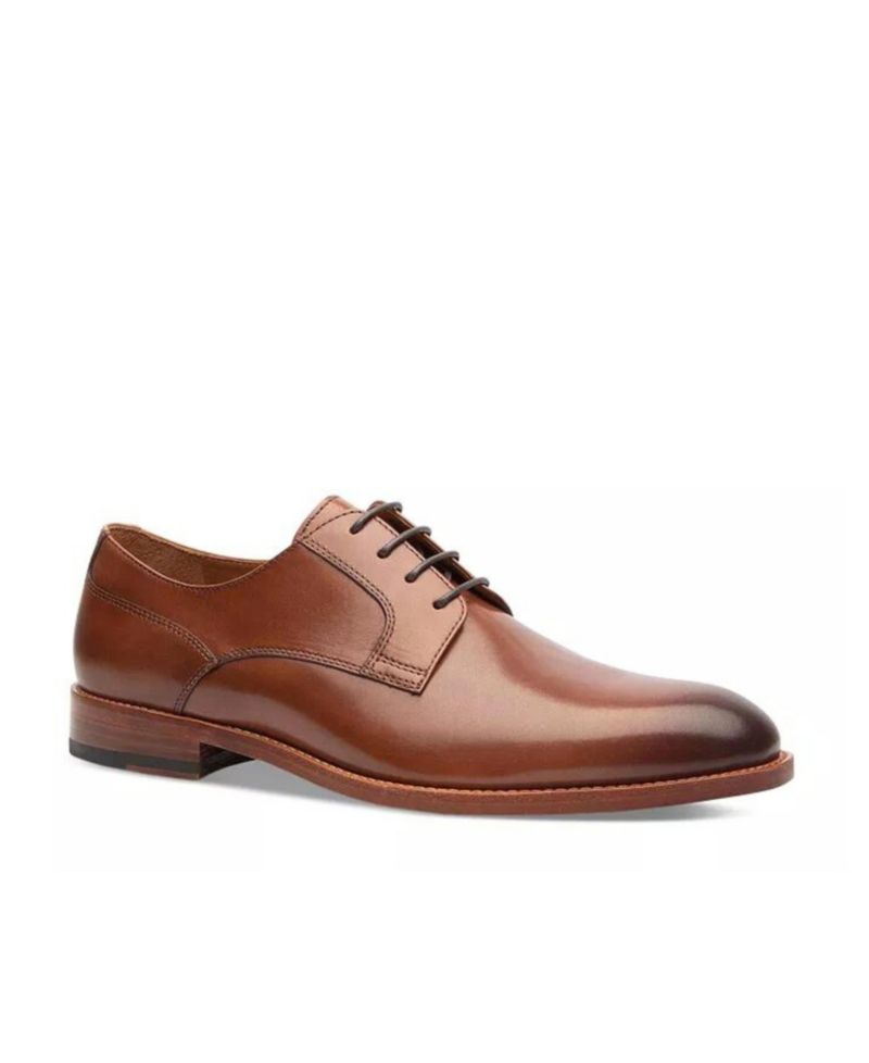 Men's Men s Hastings Dress Lace-Up Plain Toe Derby Leather Shoes