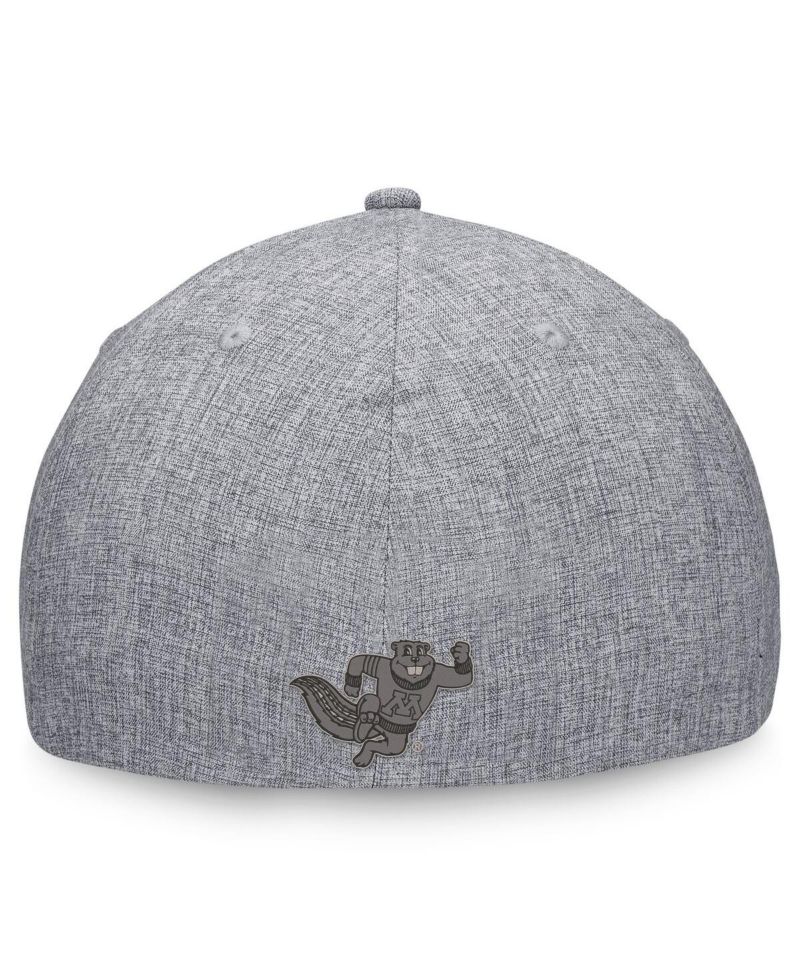 Men's Gray Minnesota Golden Gophers Top Grit Flex Hat