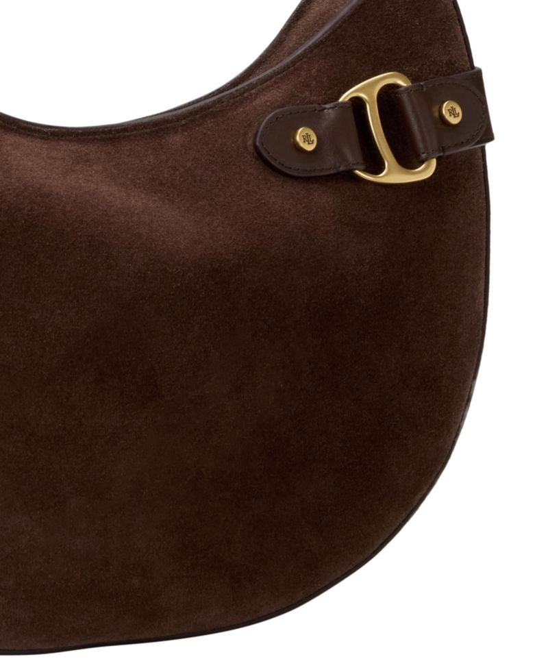 Tasha Suede Large Shoulder Bag