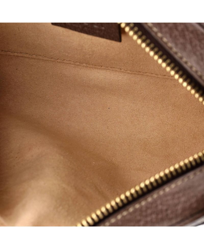 Mini Ophidia Shoulder Bag GG Coated Canvas