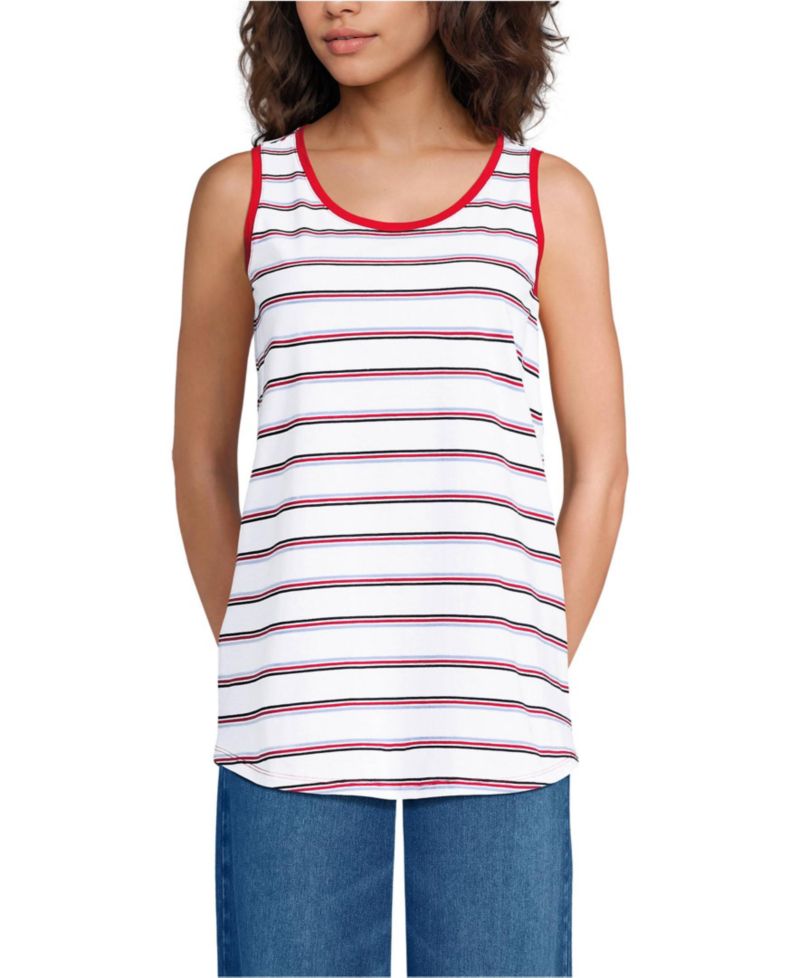 Women's Supima Cotton Tunic Tank Top