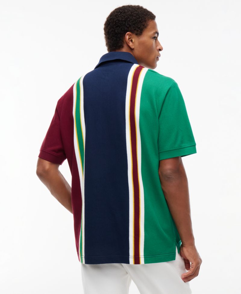 Men's American Icons Heritage Stripe Cotton Piqu&eacute; Polo Shirt
