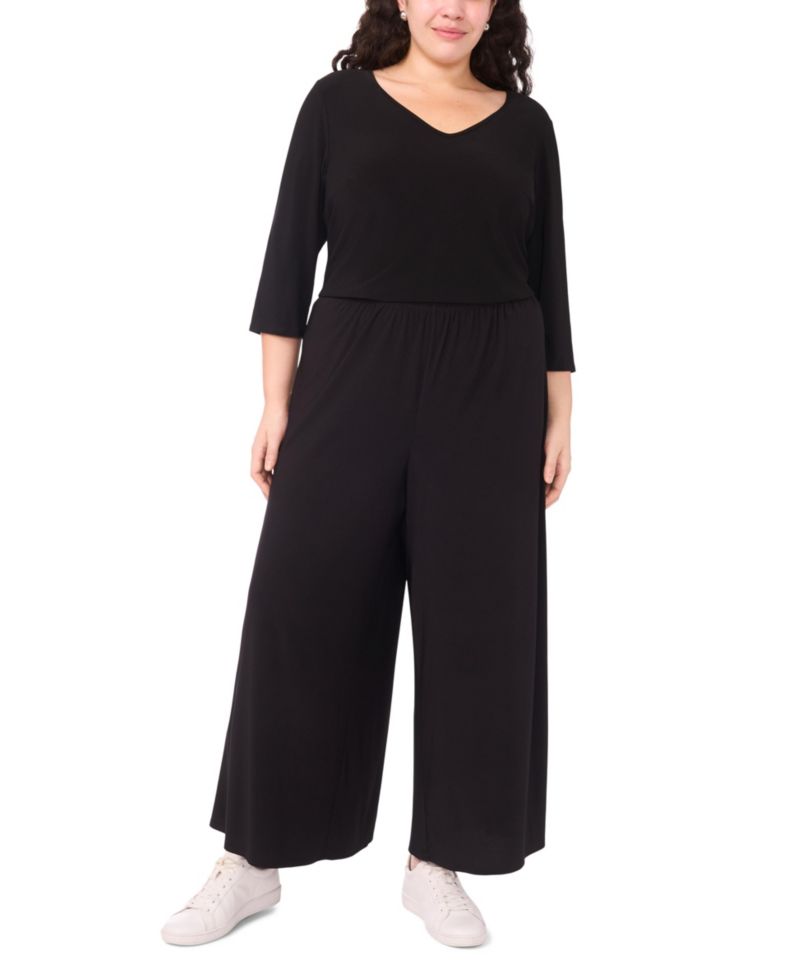Plus Size V-Neck Top
