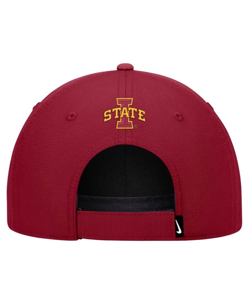 Men's Cardinal Iowa State Cyclones 2026 Sideline Ripstop Dri-FIT Adjustable Hat