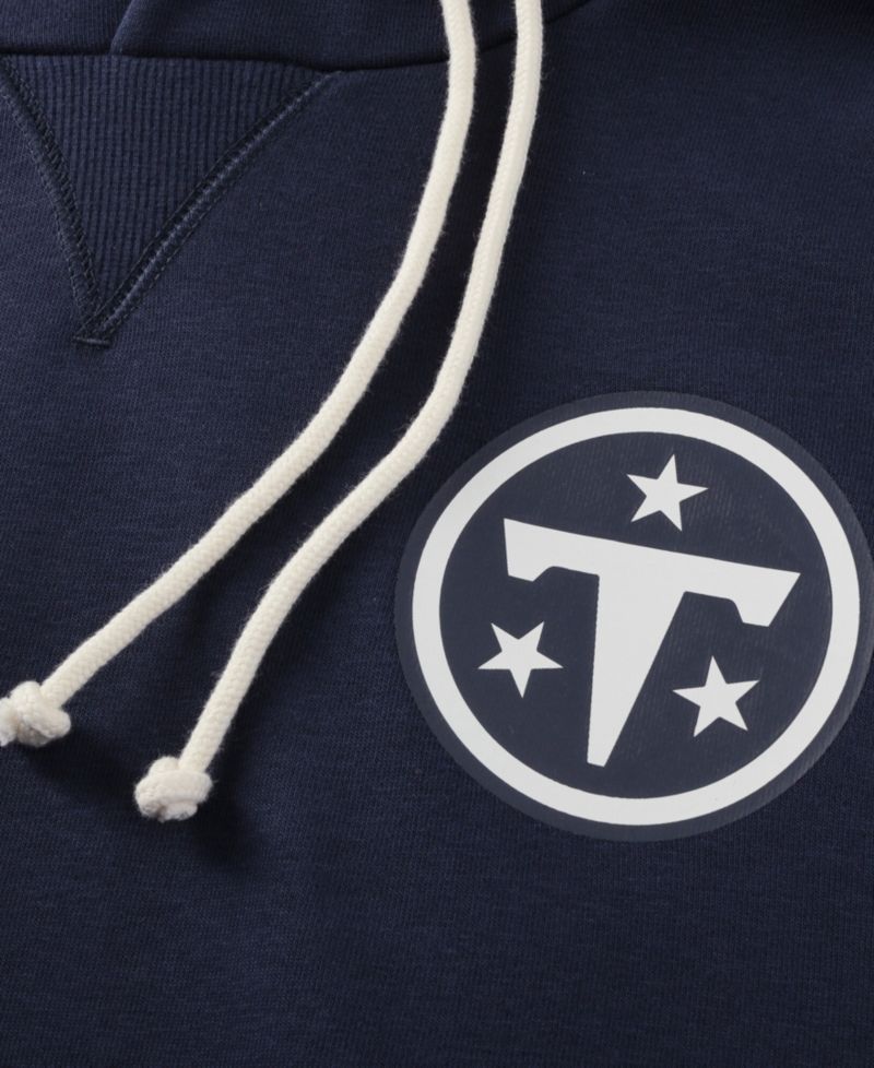 Men's Navy Tennessee Titans 2026 Rivalries Collection Sideline Pullover Hoodie