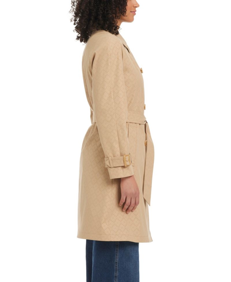 Women's Classic Double-Breasted Trench Coat
