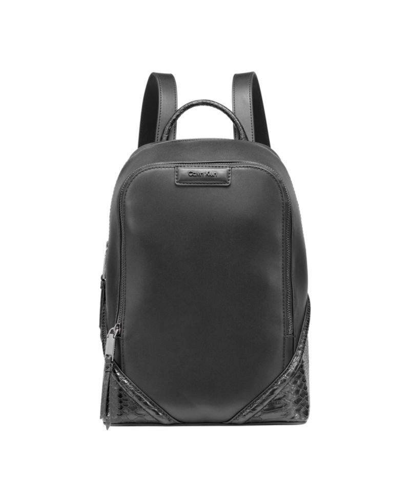 Iver Mixed Material Zip-Around Backpack