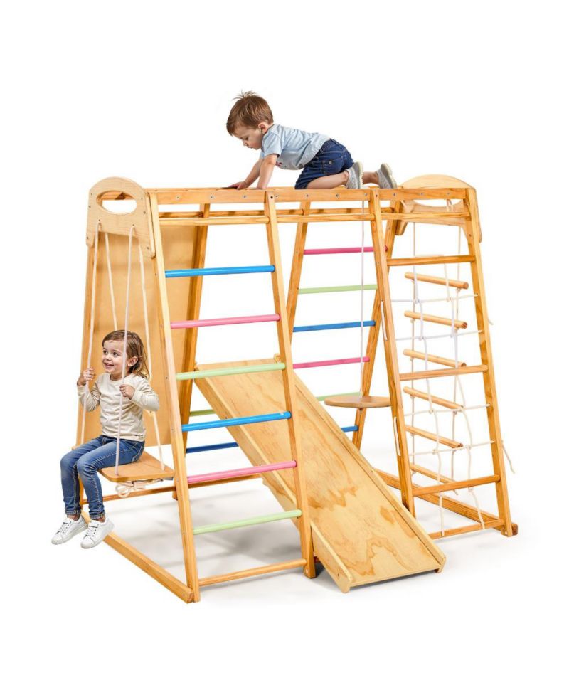 Toddler 9-in-1 Montessori Indoor Jungle Gym
