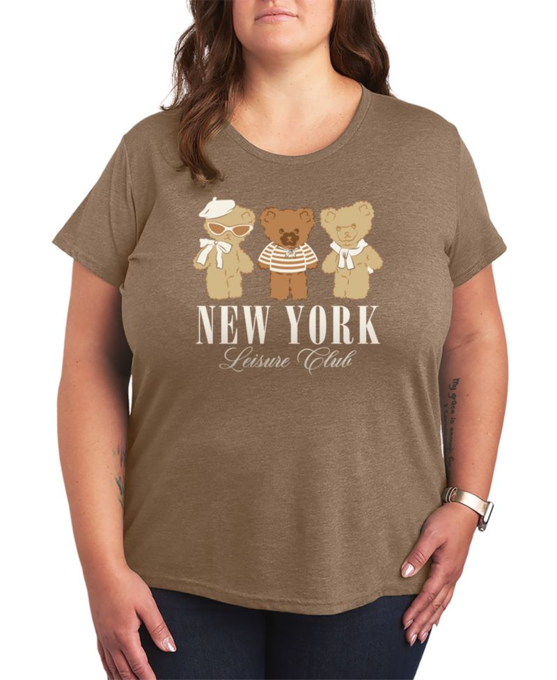 Plus Size Teddy Bears Graphic T-Shirt