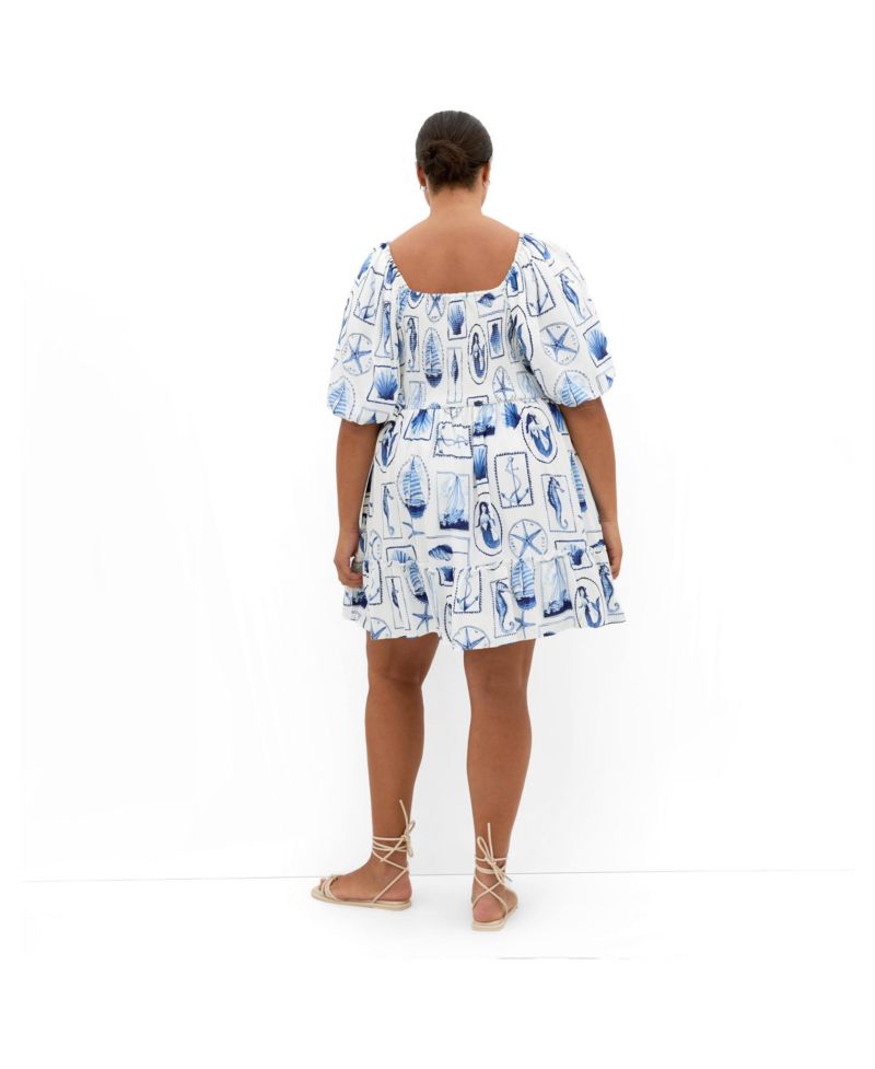 Women's Giselle Amalfi V Neck Mini Dress