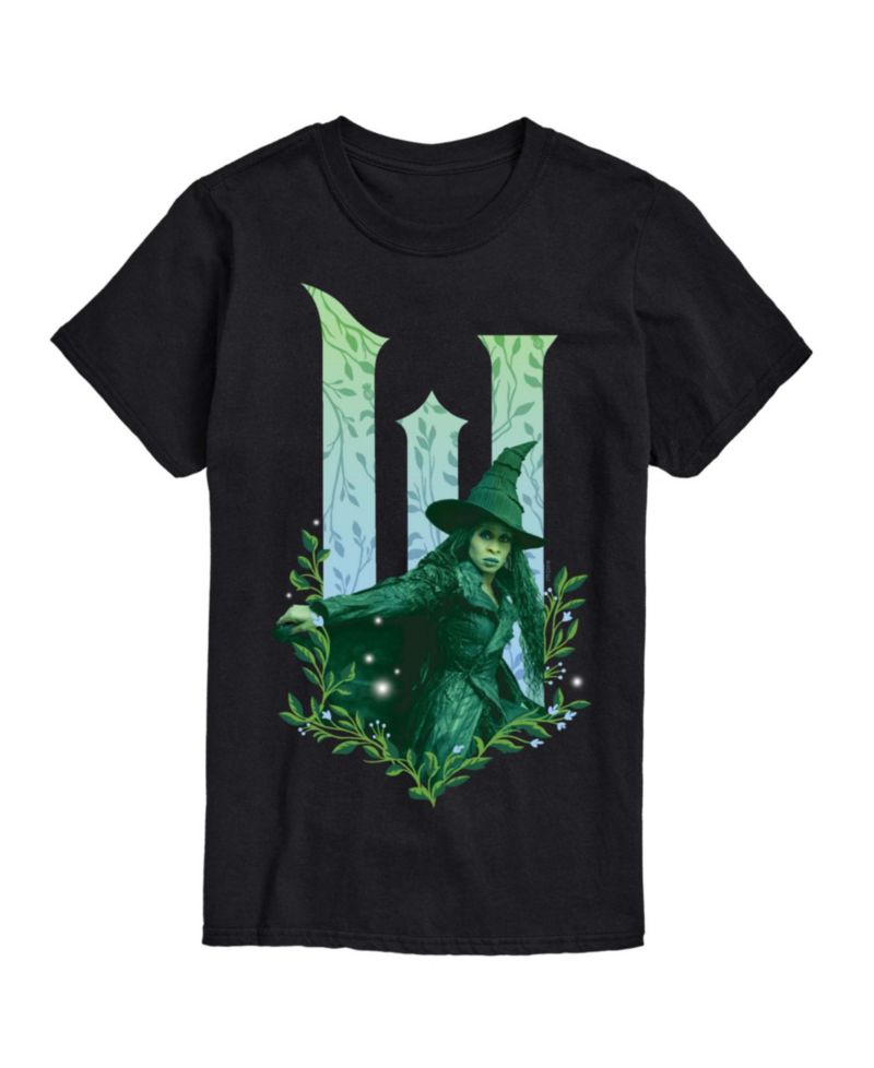 Men's Wicked Part 2 Elphie No Good Deed Graphic Printed Short-Sleeve T-Shirt