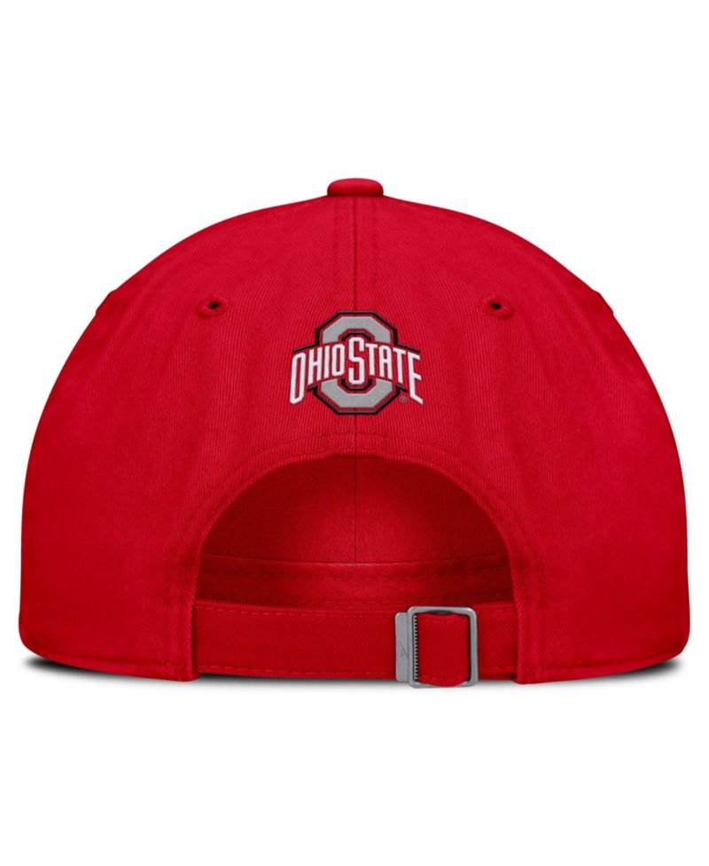 Men's and Women's Scarlet Ohio State Buckeyes Primetime Chant Club Adjustable Hat