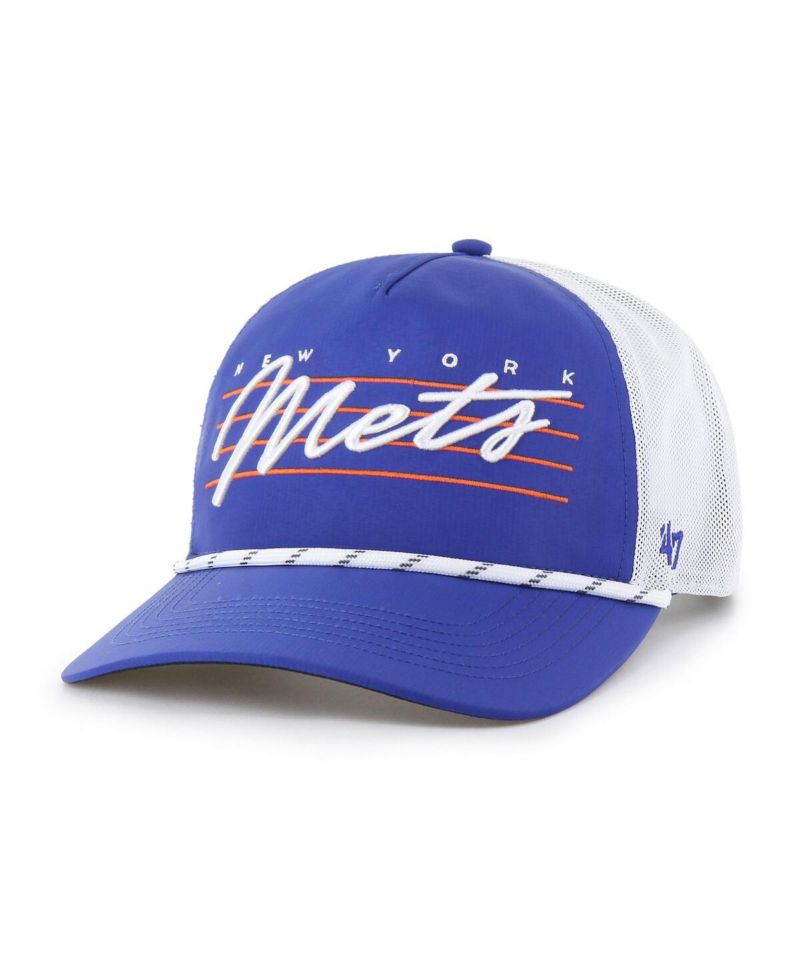 Men's Royal New York Mets Brrr Downburst Mesh Hitch Adjustable Hat