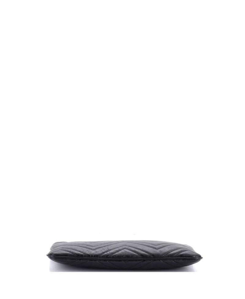 GG Marmont Clutch Matelasse Leather