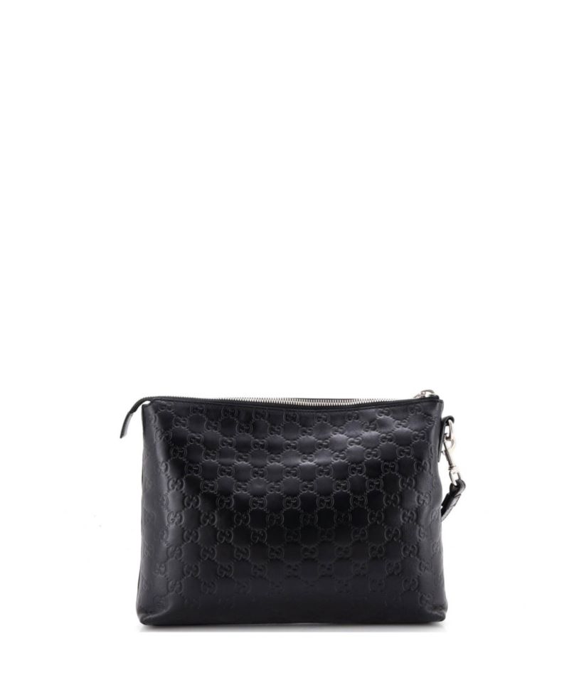 Signature Guccissima Leather Wristlet