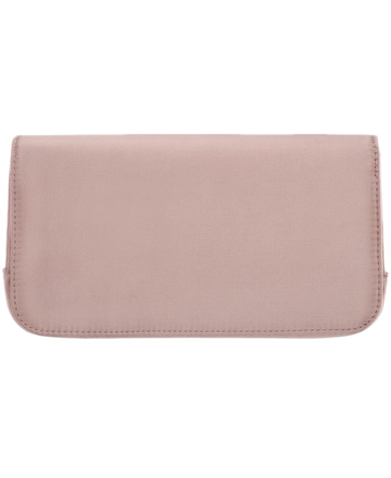 Art Deco Crystal Ornament Magnetic Snap Clutch