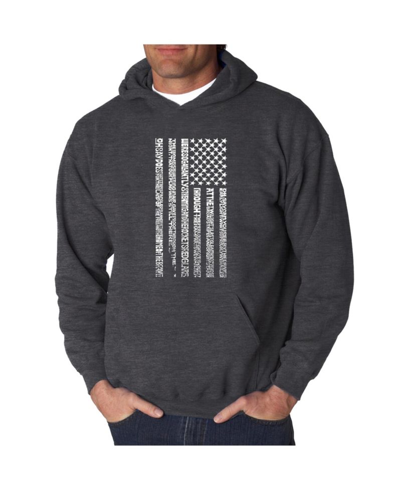 Men's Word Art Hoodie - Anthem