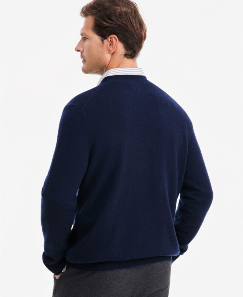 Men's Cashmere V-Neck Cardigan