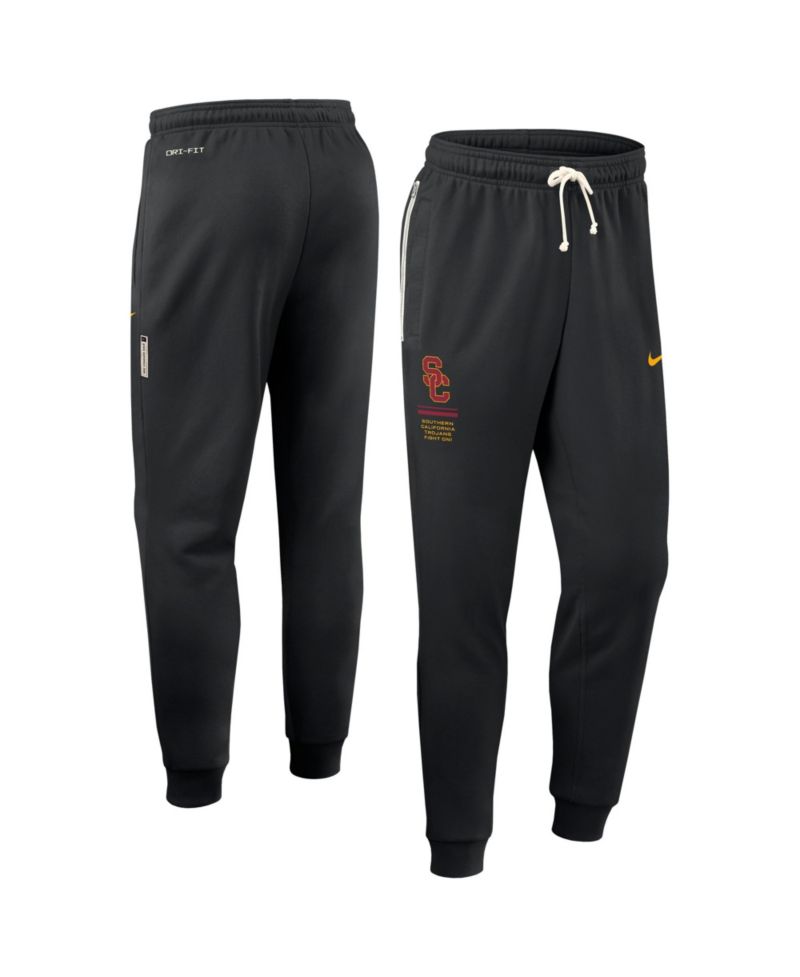 Men's Black USC Trojans 2026 Sideline Standard Issue Dri-FIT Taper Pants