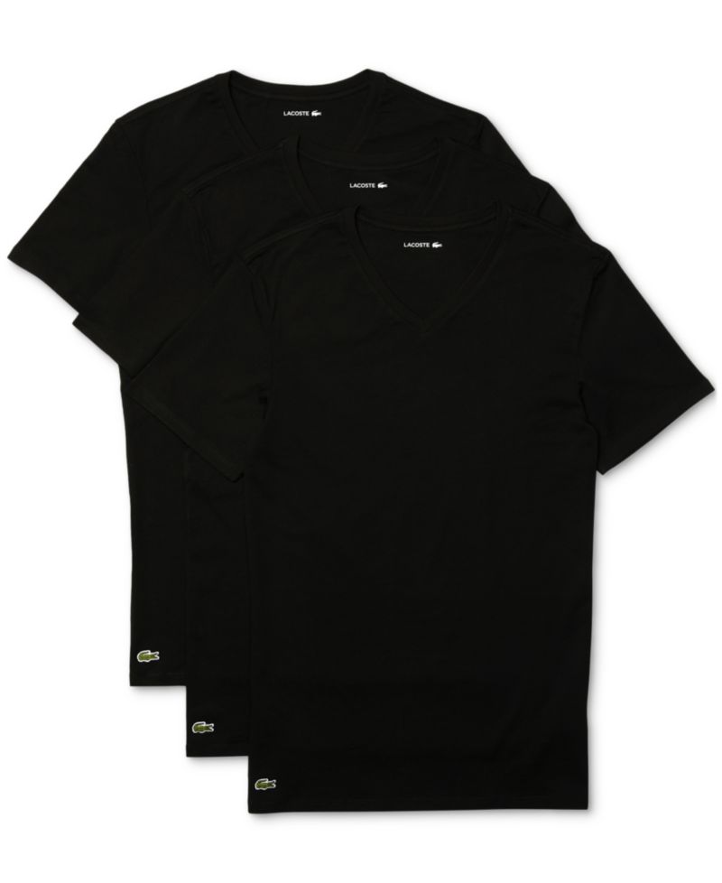 Men's Slim-Fit V-Neck Undershirts, 3-Pack