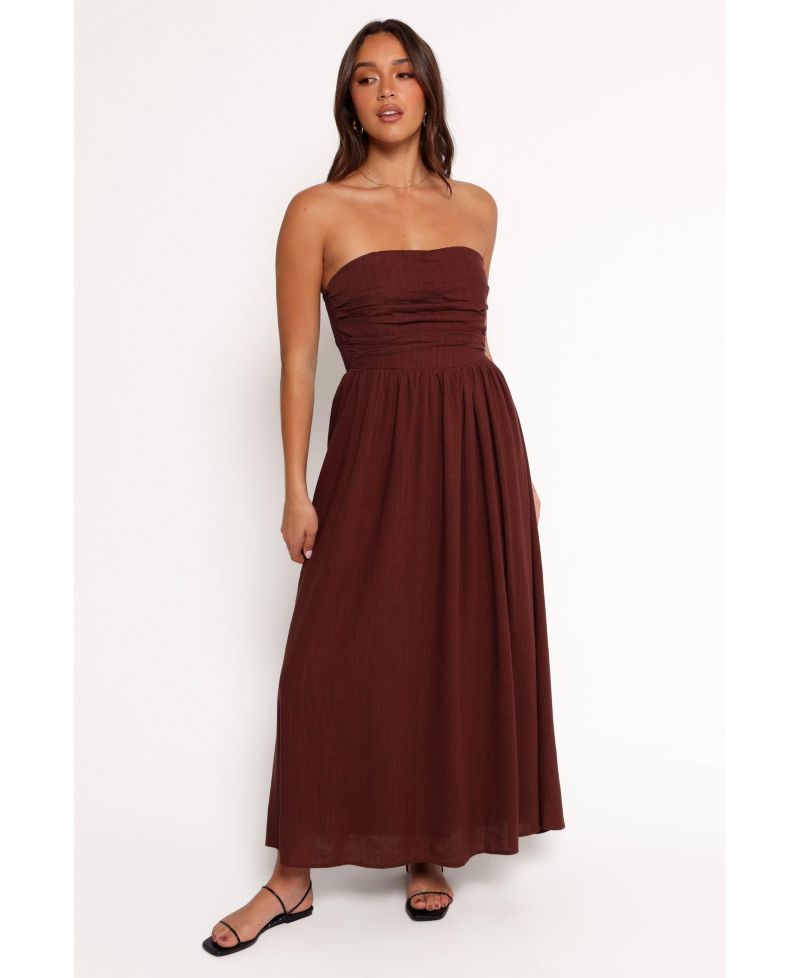 Women's Kayt Strapless Dress - Butter Yellow