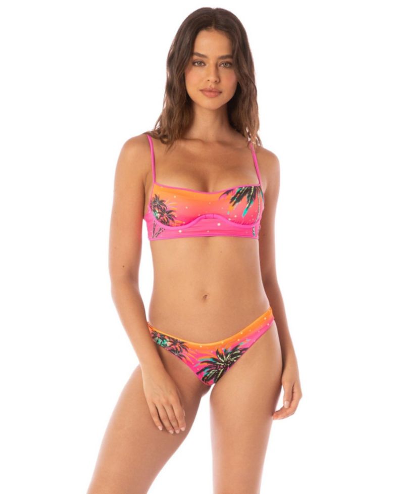 Women's Shore Underwire Reversible Adjustable-Strap Bikini Top