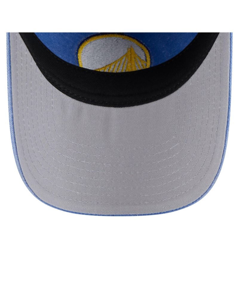 Men's Royal Golden State Warriors Pigment Dyed 9TWENTY Adjustable Hat