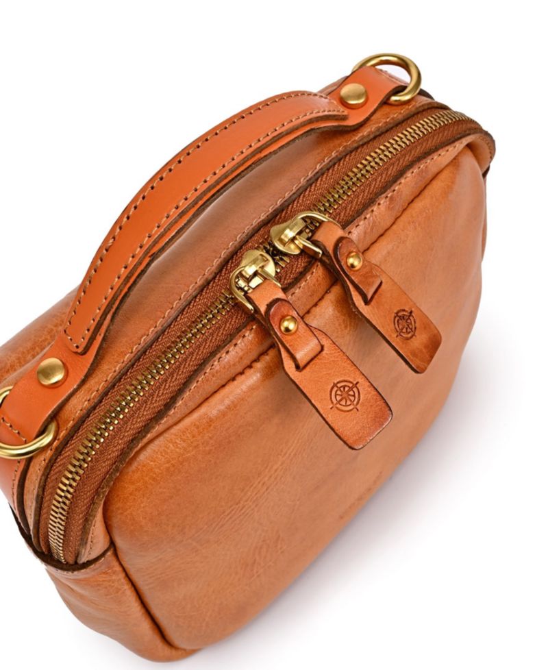 Women's Genuine Leather Focus Crossbody Bag