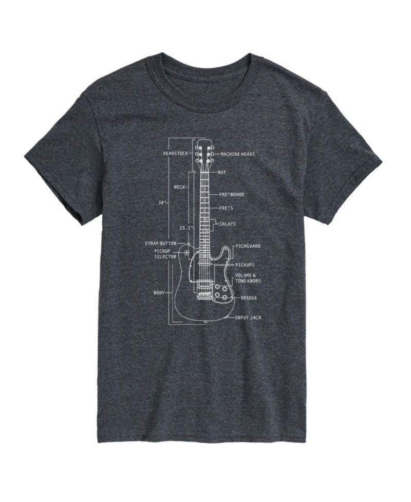 Men's Guitar Short Sleeve T-shirt