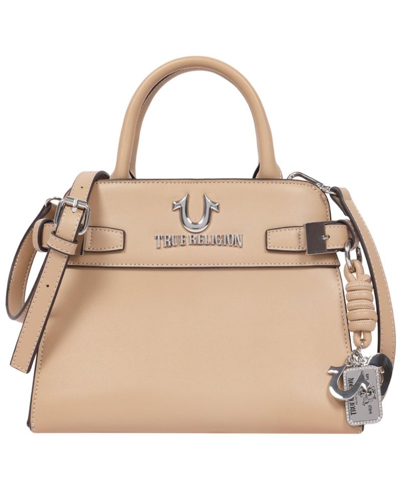 Multi-Strap Denim Shoulder Bag