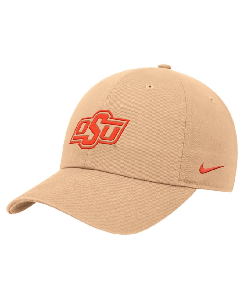 Men's Light Orange Oklahoma State Cowboys Club Adjustable Hat
