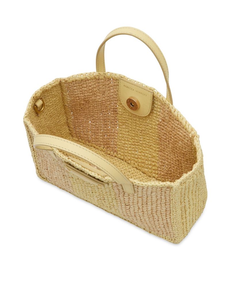 Small Straw Tote Bag