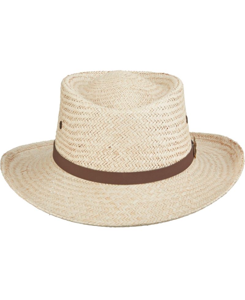 Men's Palm Fiber Gambler Hat