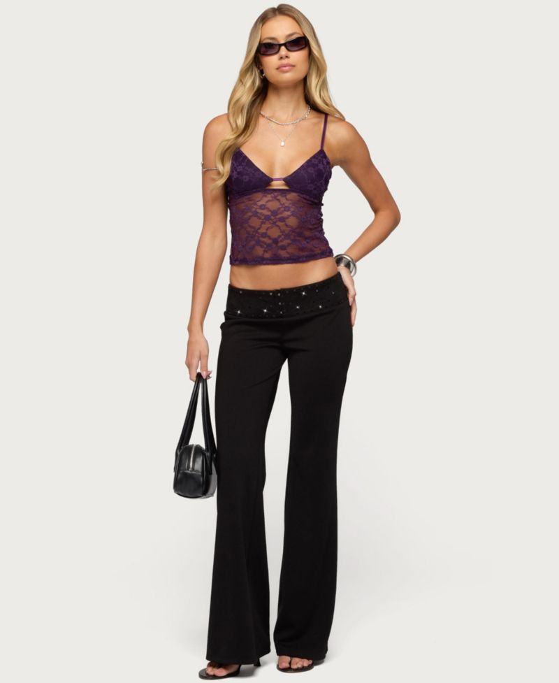 Women's Katalia Sequin Flared Pants