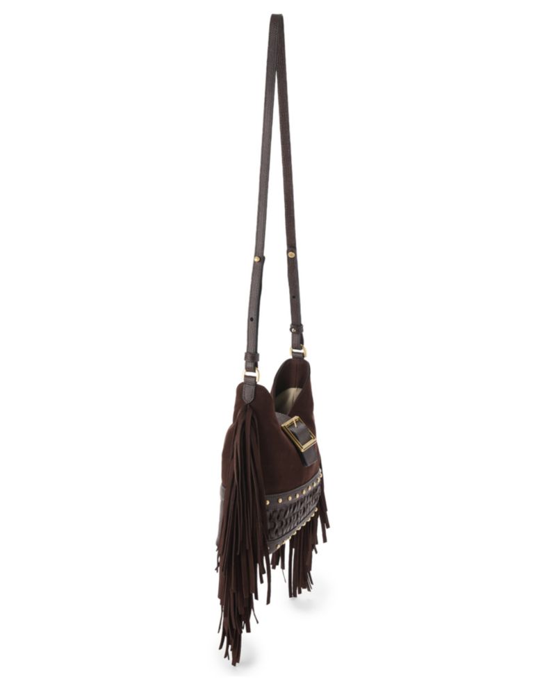 Gwynne Small Suede Crossbody Bag