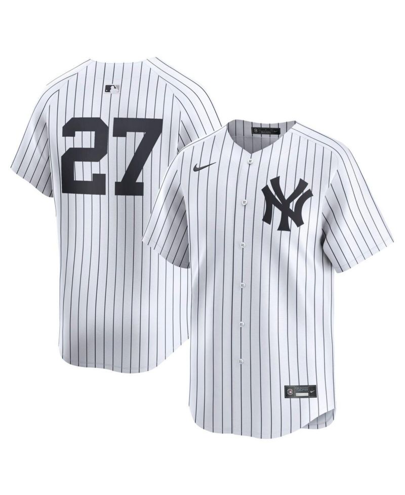 Men's Giancarlo Stanton White New York Yankees Home Limited Player Jersey