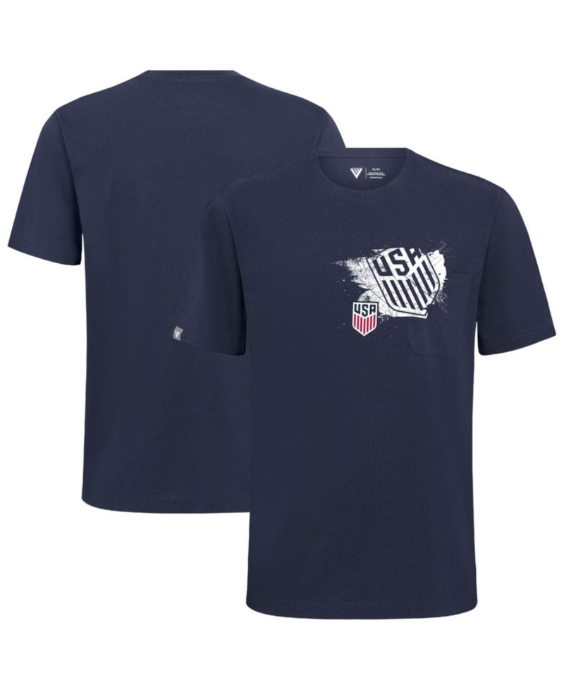 Men's Navy USMNT Focal Blasted T-Shirt