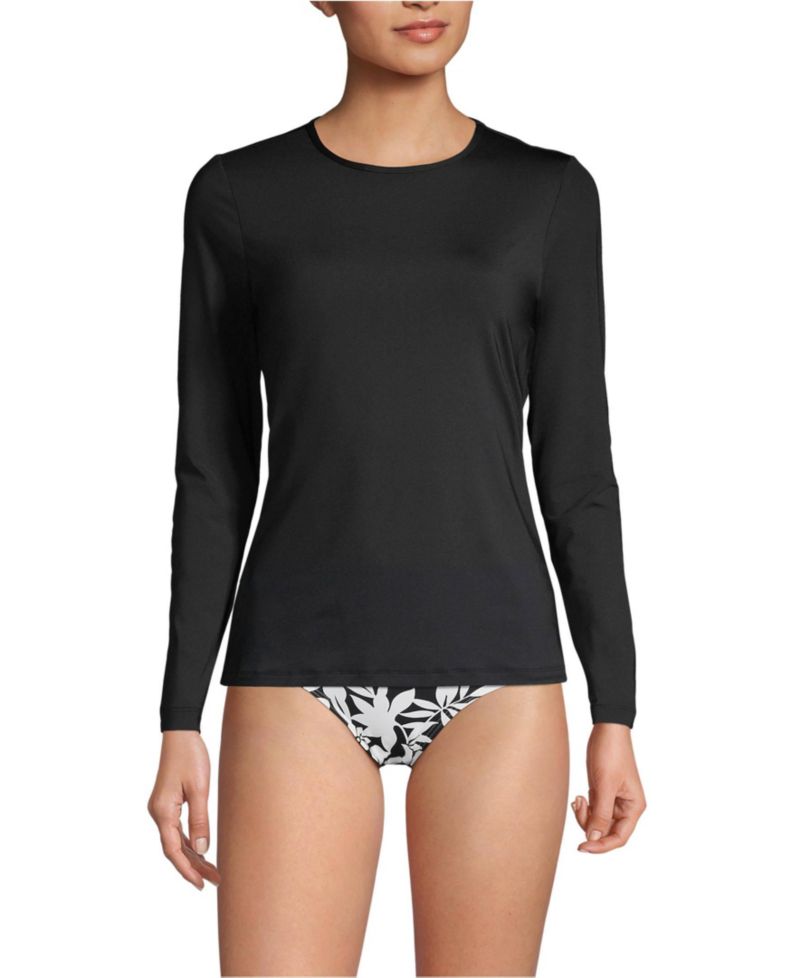 Women's SunShade UPF 50 Long Sleeve Rash Guard Swim Tee