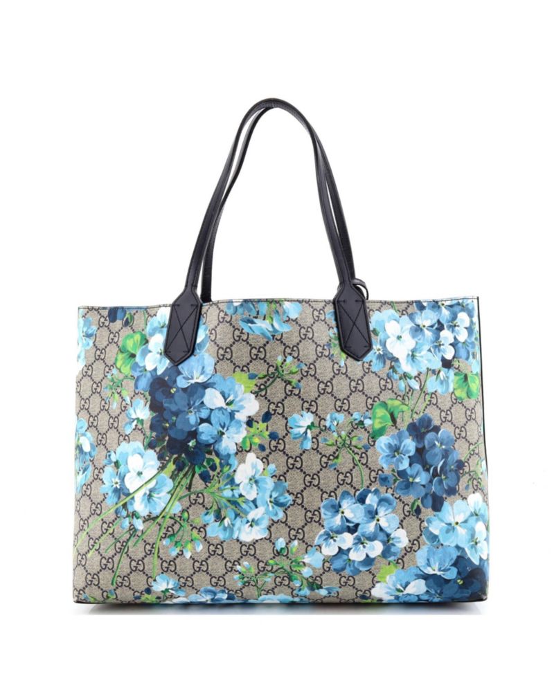 Medium Reversible Blooms Tote