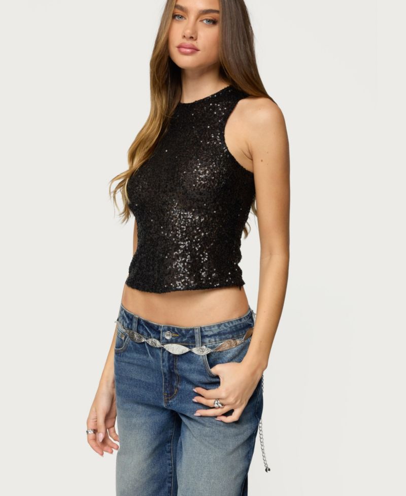 Women's Alexander Sequin Top