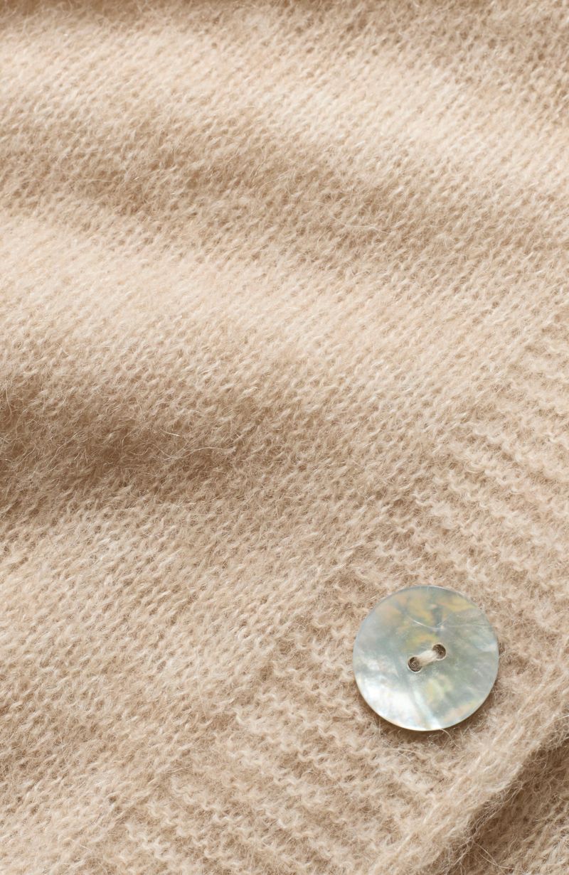 Women's Grown On Button Up Sleeve Cardigan