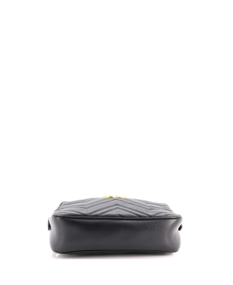 Small GG Marmont Shoulder Bag Matelasse Leather