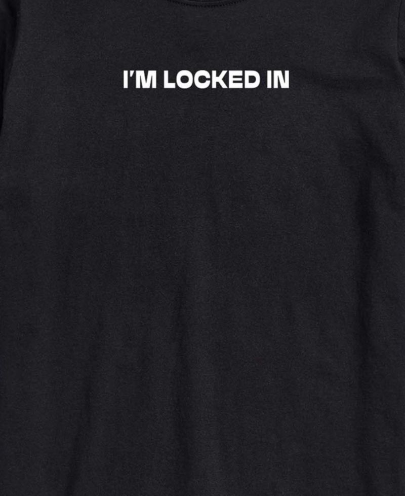 Men's Im Locked In Short-Sleeve Graphic T-Shirt