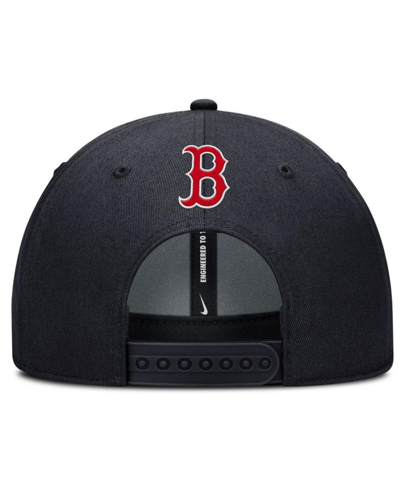 Men's Navy Boston Red Sox Rise Gaberdine Adjustable Hat