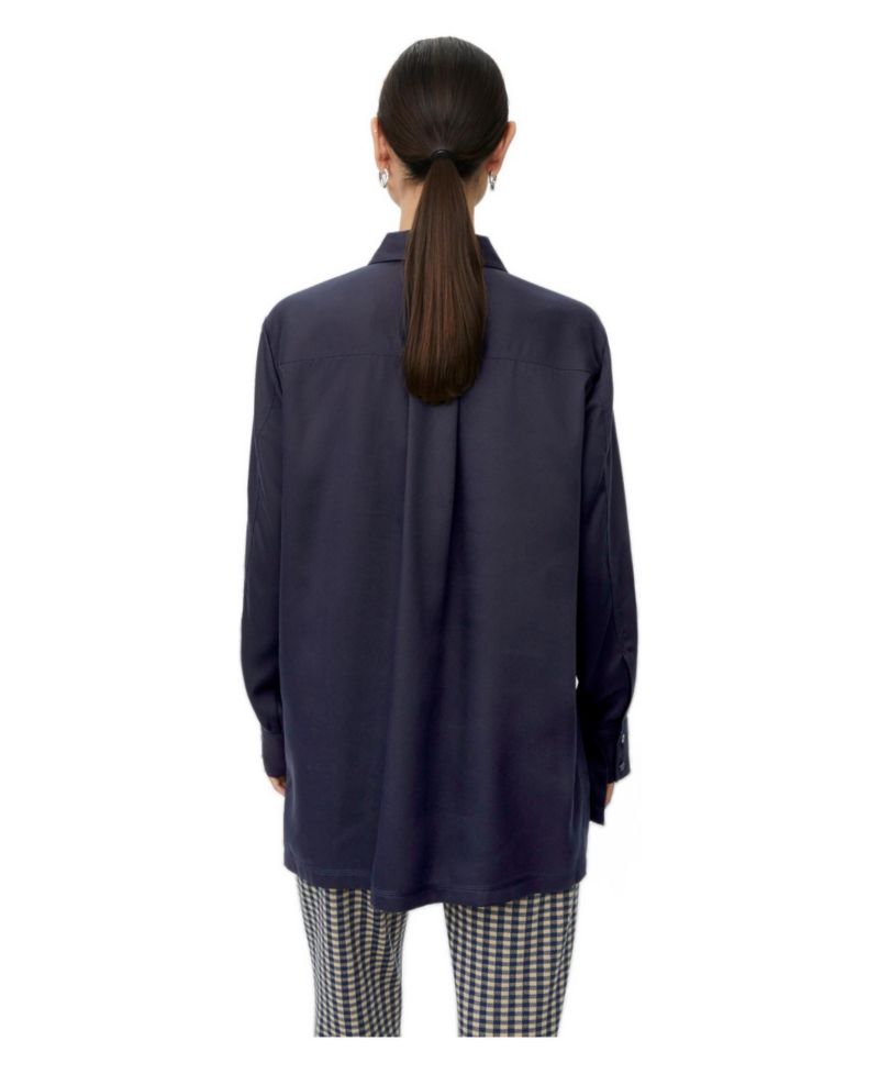 Women's Maitaliane Oversized Button-Up Long-Sleeve Shirt