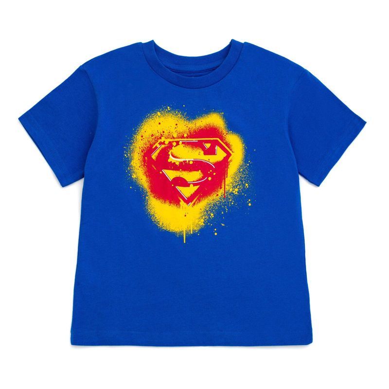Синий Superman Splatter
